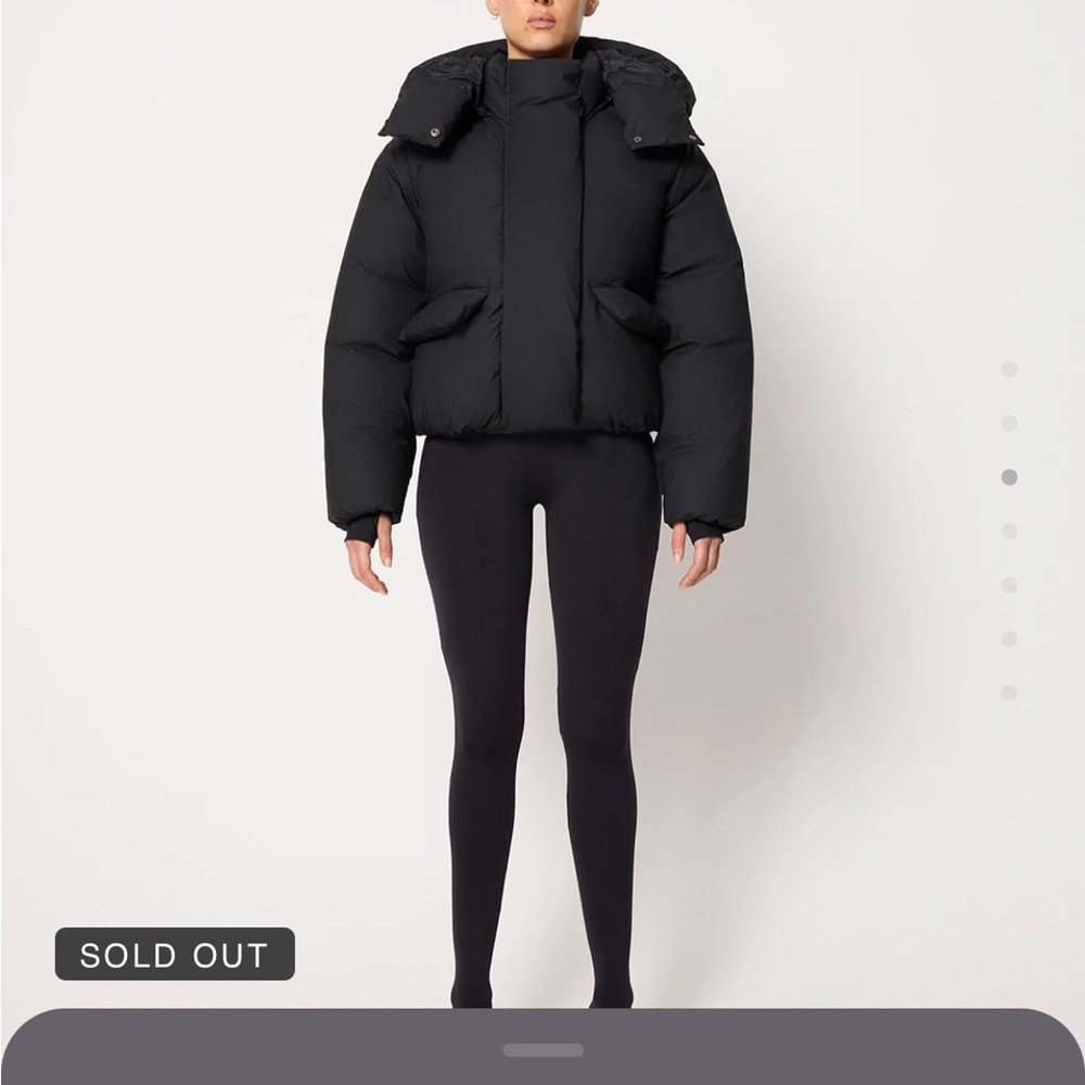 Khy Black Puffer Jacket - XS like new